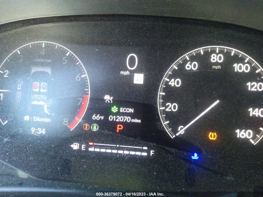 2022 HONDA CIVIC HATCHBACK SPORT - 19XFL2H81NE020490