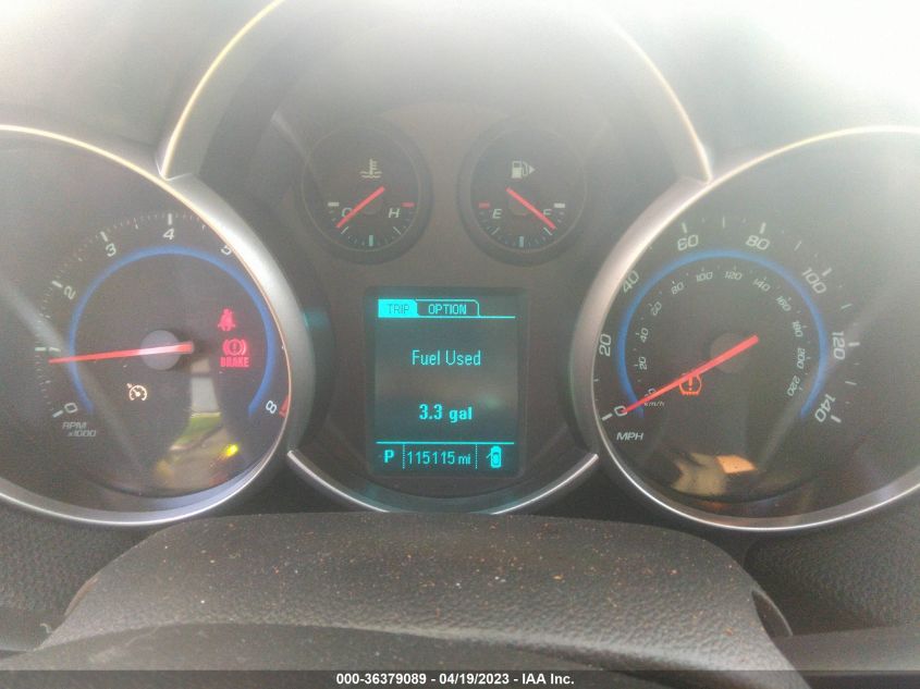 2016 CHEVROLET CRUZE LIMITED LT - 1G1PE5SB8G7137273