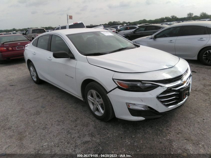 2022 CHEVROLET MALIBU LS - 1G1ZB5ST1NF207385