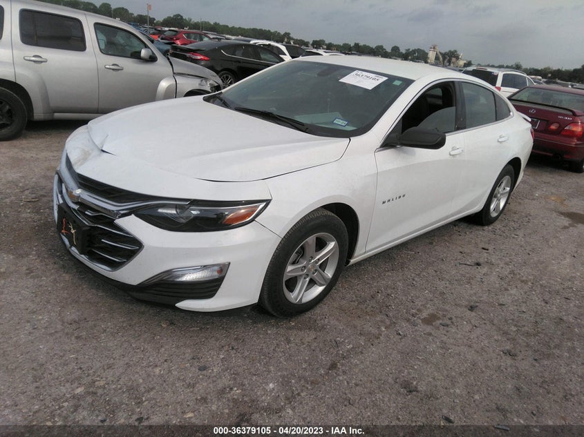 VIN 1G1ZB5ST1NF207385 2022 CHEVROLET MALIBU LS