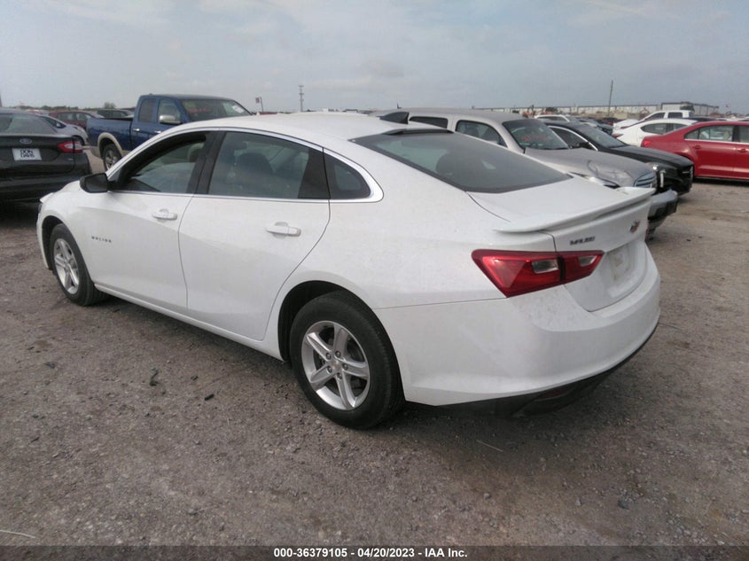 VIN 1G1ZB5ST1NF207385 2022 CHEVROLET MALIBU LS