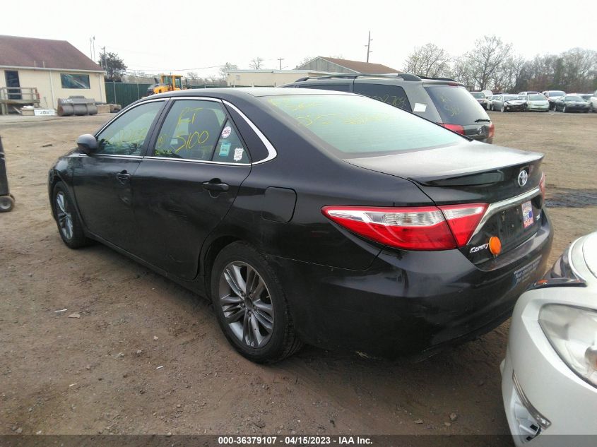 2016 TOYOTA CAMRY XLE/SE/LE/XSE - 4T1BF1FK1GU592349