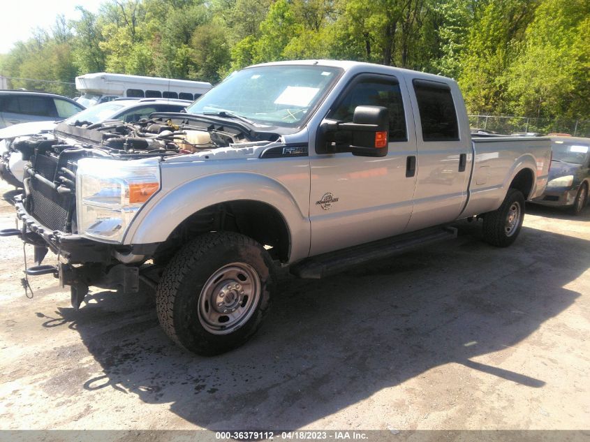 2015 FORD SUPER DUTY F-250 SRW LARIAT/PLATINUM - 1FT7W2BT7FEC09005