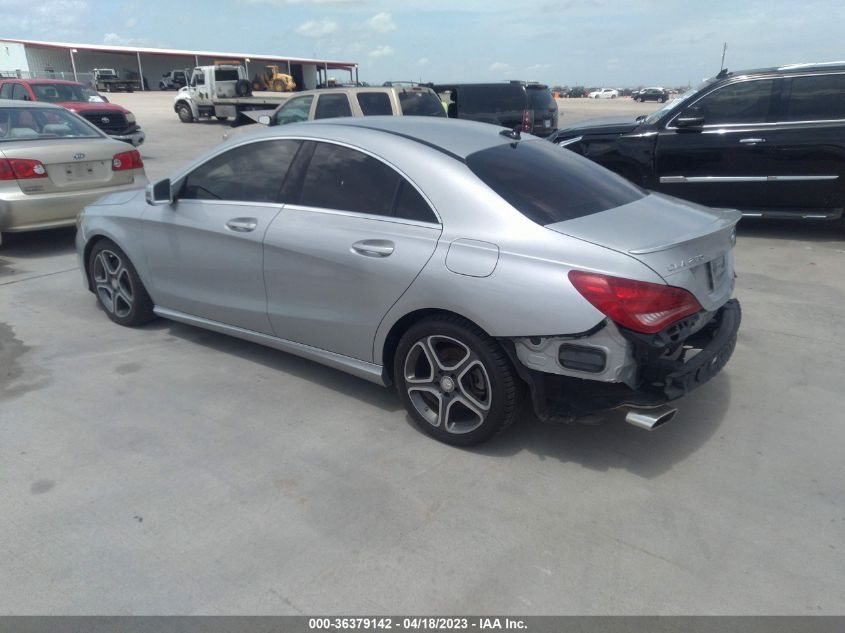 2014 MERCEDES-BENZ CLA-CLASS CLA 250 - WDDSJ4GB8EN156579