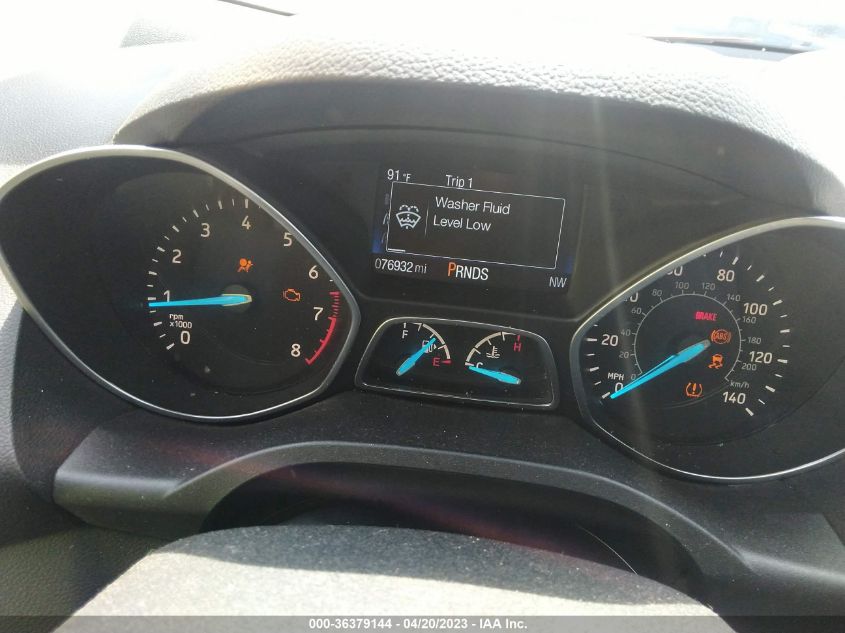 2017 FORD ESCAPE SE - 1FMCU9G93HUF09574
