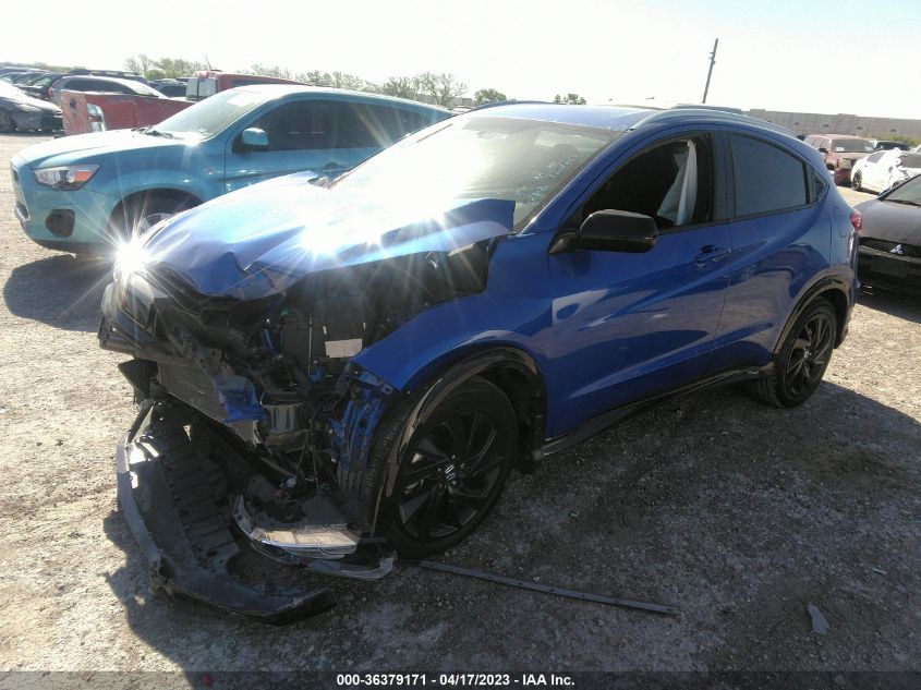 2022 HONDA HR-V SPORT - 3CZRU5H17NM742500