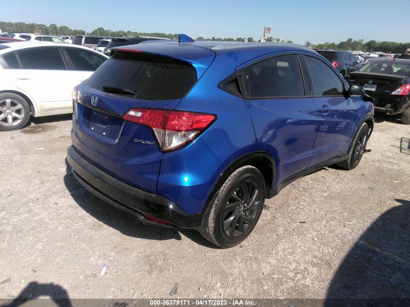2022 HONDA HR-V SPORT - 3CZRU5H17NM742500