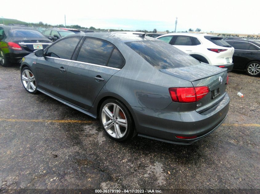 2016 VOLKSWAGEN JETTA SEDAN 2.0T GLI SE - 3VW4S7AJ2GM360709