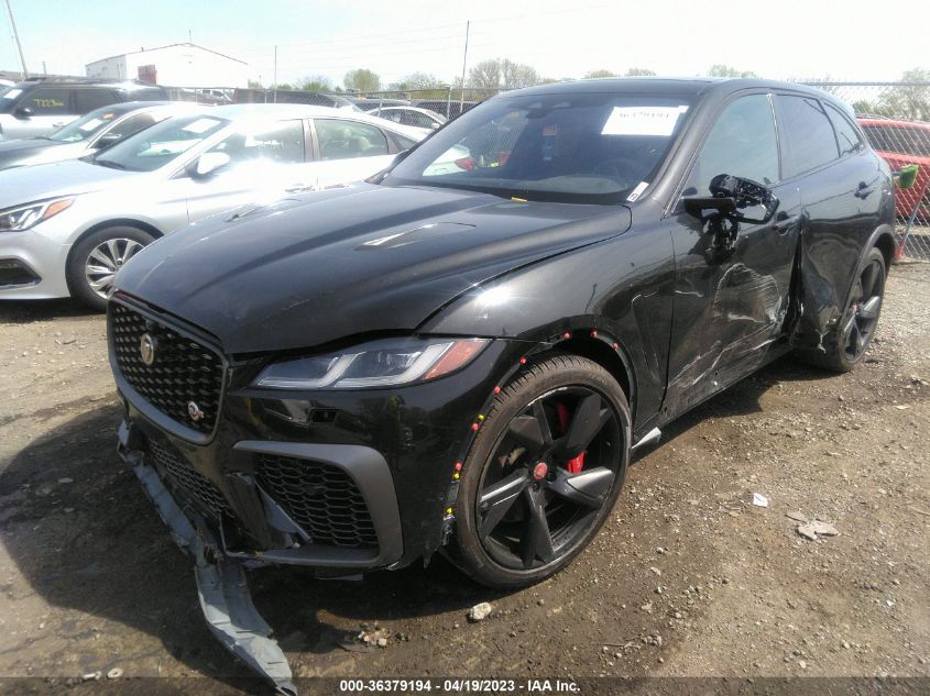 VIN SADCZ2EE7MA687873 2021 JAGUAR F-PACE SVR