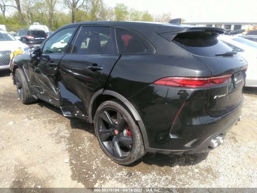 VIN SADCZ2EE7MA687873 2021 JAGUAR F-PACE SVR