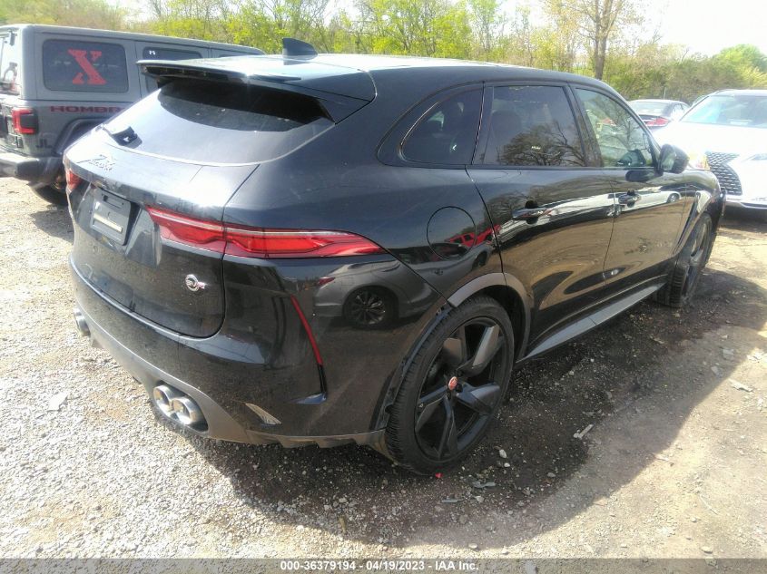 VIN SADCZ2EE7MA687873 2021 JAGUAR F-PACE SVR