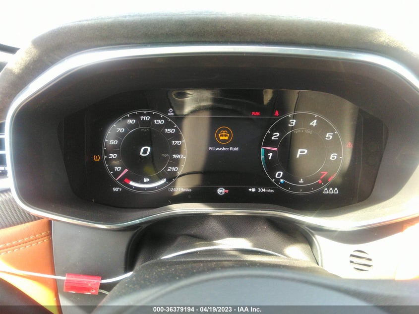 VIN SADCZ2EE7MA687873 2021 JAGUAR F-PACE SVR