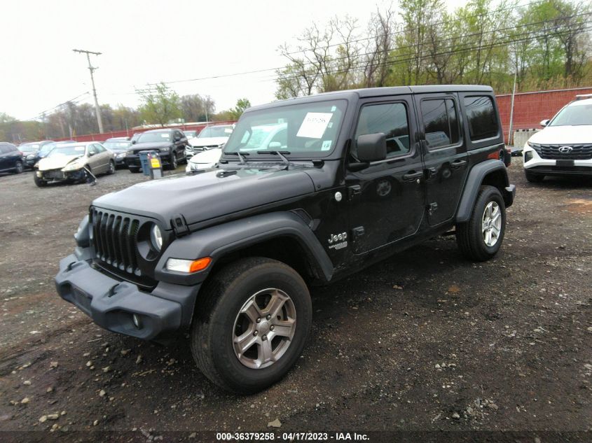 2020 JEEP WRANGLER UNLIMITED SPORT S - 1C4HJXDN8LW224262