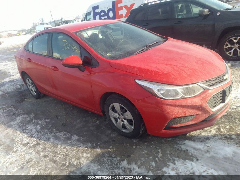 2017 CHEVROLET CRUZE LS - 1G1BC5SM1H7202970
