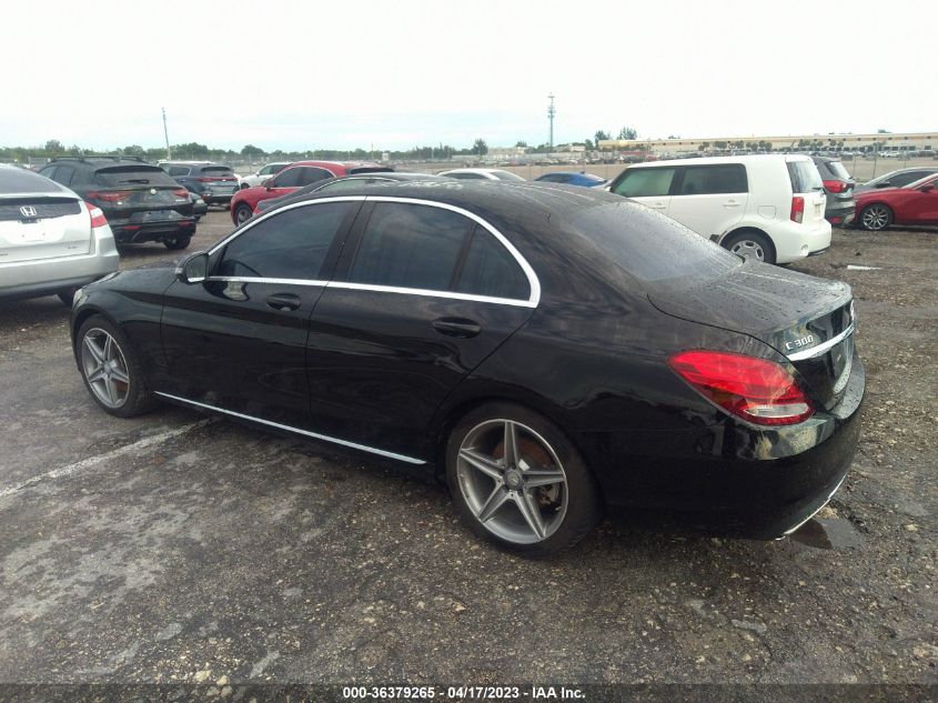 2016 MERCEDES-BENZ C-CLASS C 300 - 55SWF4JB6GU149622