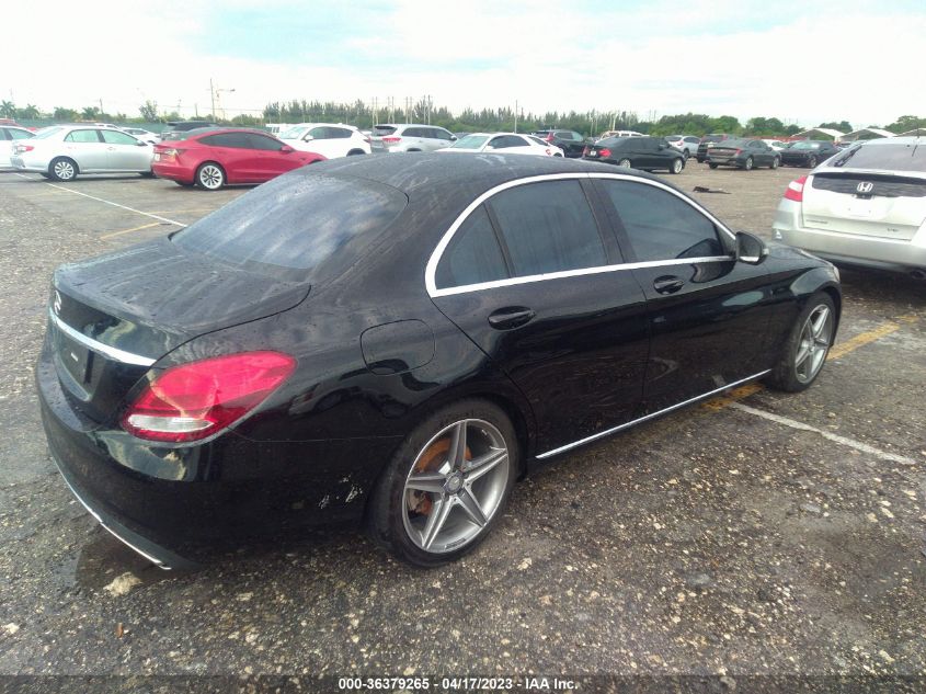 2016 MERCEDES-BENZ C-CLASS C 300 - 55SWF4JB6GU149622