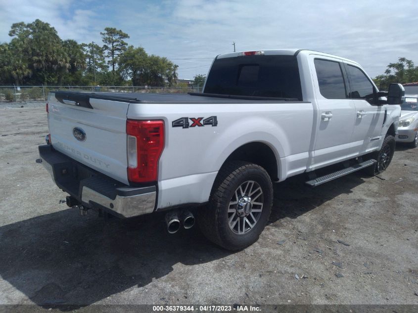 2017 FORD SUPER DUTY F-250 SRW LARIAT/PLATINUM - 1FT7W2BT0HED99670