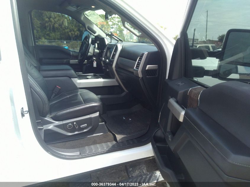 2017 FORD SUPER DUTY F-250 SRW LARIAT/PLATINUM - 1FT7W2BT0HED99670