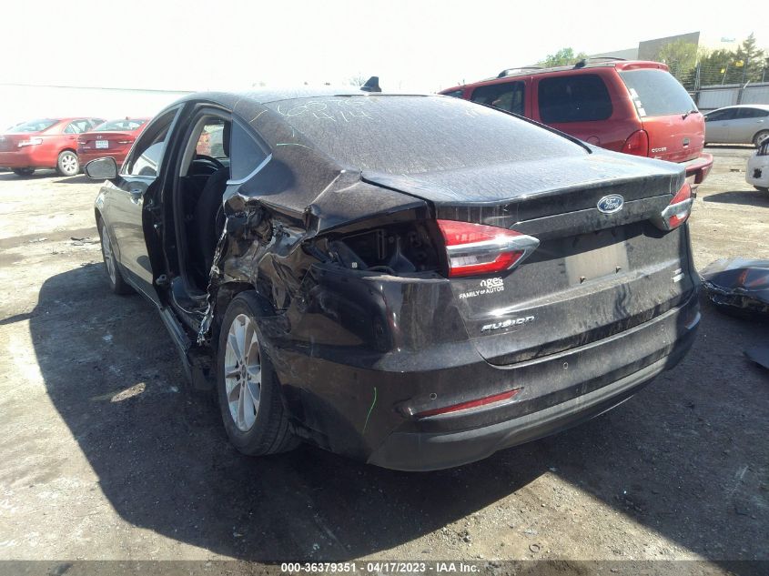 2020 FORD FUSION SE - 3FA6P0HD3LR188424