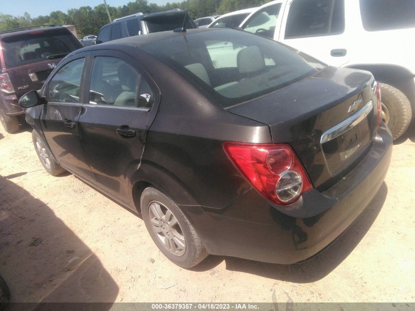 2013 CHEVROLET SONIC LT - 1G1JC5SH3D4239786