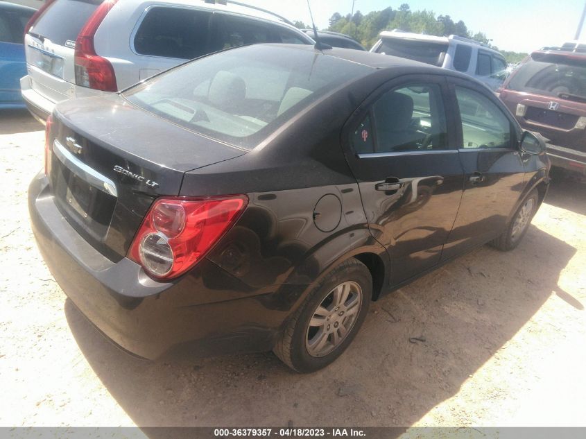 2013 CHEVROLET SONIC LT - 1G1JC5SH3D4239786