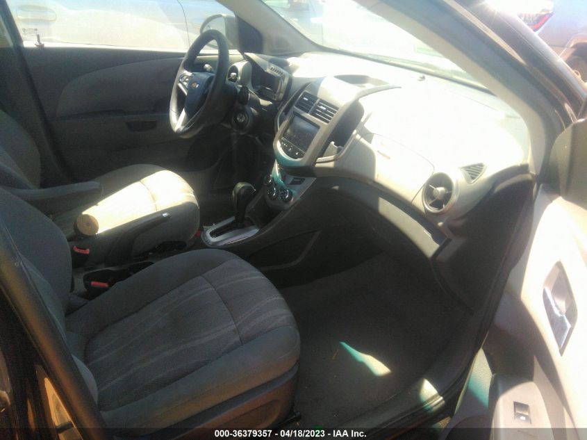 2013 CHEVROLET SONIC LT - 1G1JC5SH3D4239786