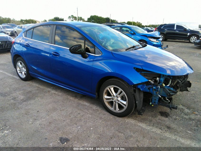 2018 CHEVROLET CRUZE LT - 3G1BE6SM9JS610592