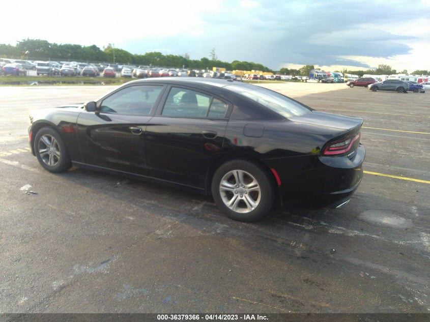 VIN 2C3CDXBG3KH720366 2019 DODGE CHARGER SXT