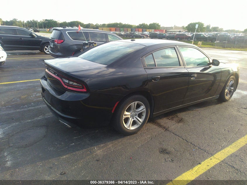 VIN 2C3CDXBG3KH720366 2019 DODGE CHARGER SXT