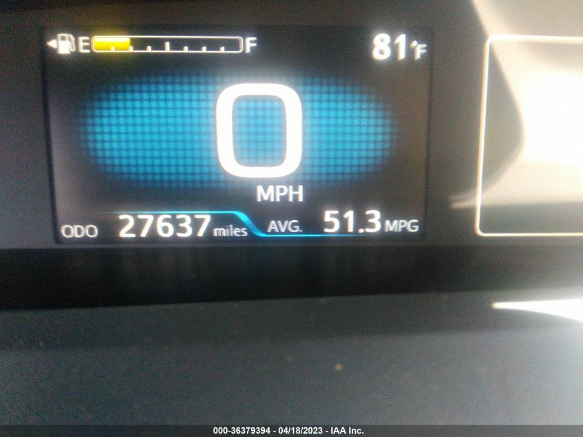 2022 TOYOTA PRIUS L - JTDKAMFU0N3174096