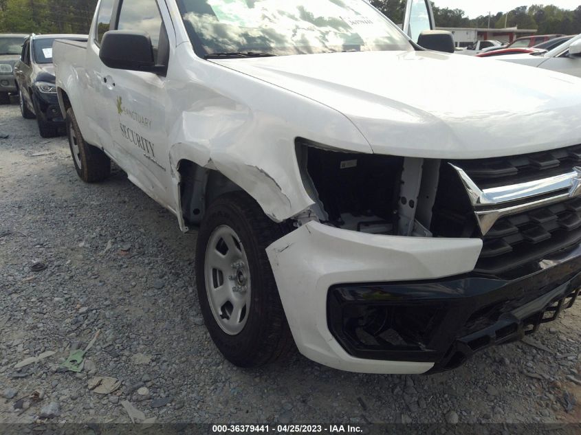 2021 CHEVROLET COLORADO 2WD WORK TRUCK - 1GCHSBEA2M1293250