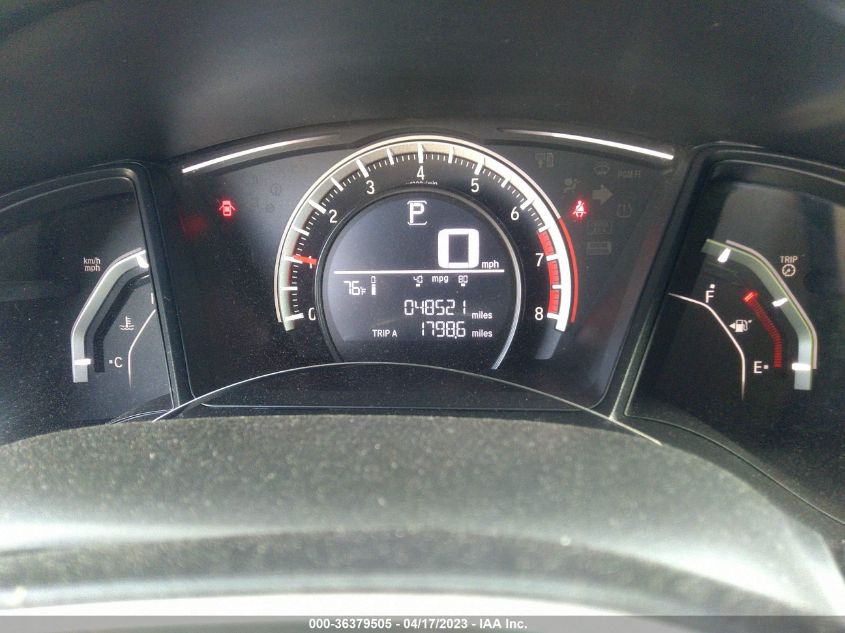 2018 HONDA CIVIC HATCHBACK LX - SHHFK7H21JU217237