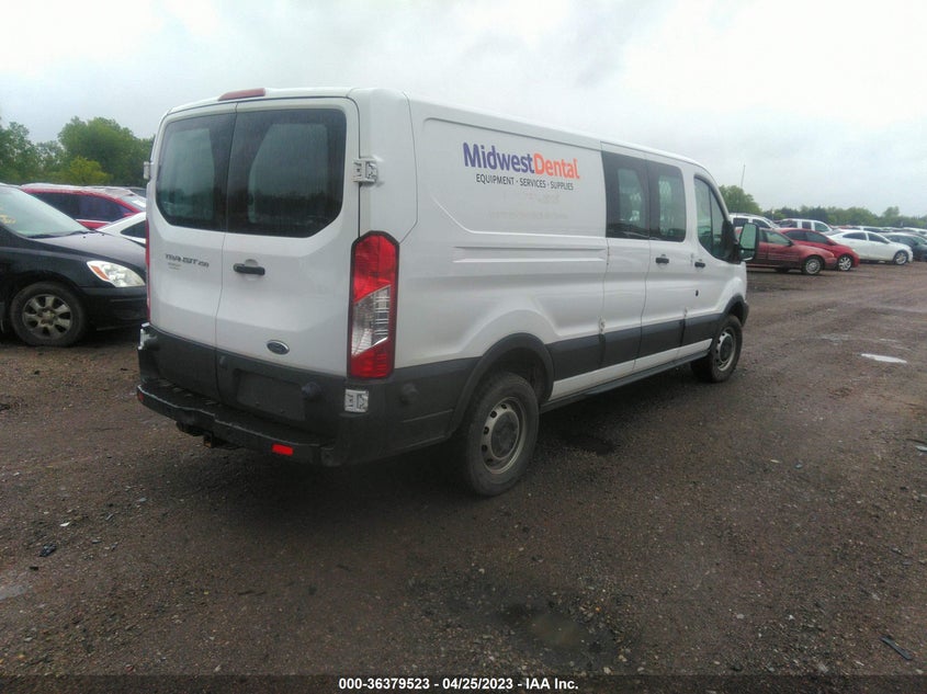 VIN 1FTYR2ZM3JKB14302 2018 FORD TRANSIT VAN