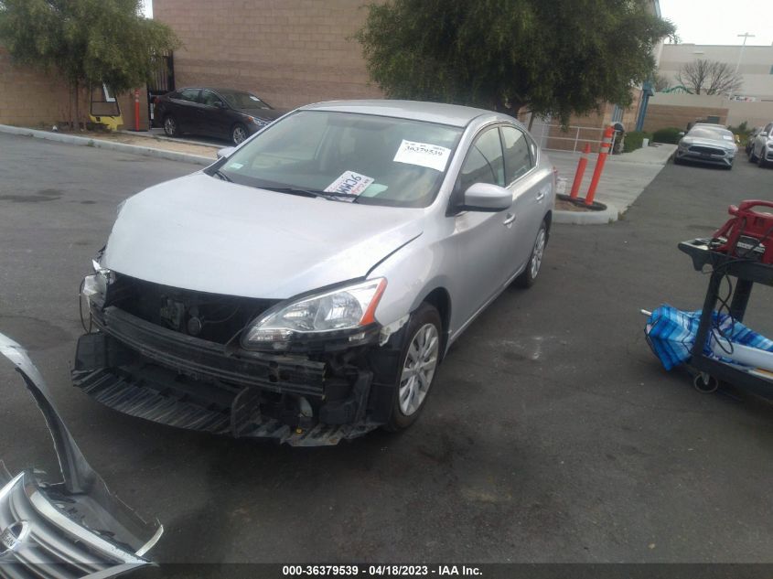 2015 NISSAN SENTRA S - 3N1AB7AP0FY365864