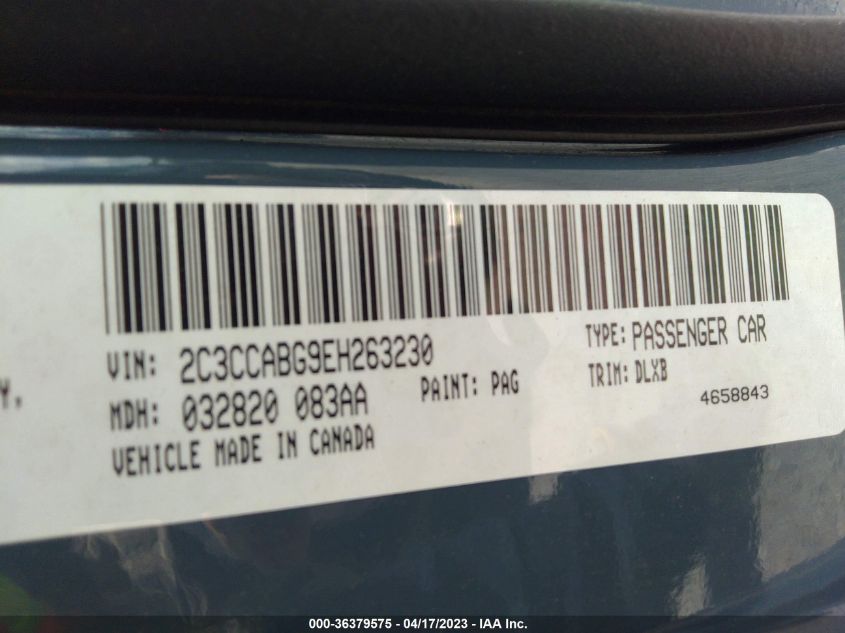 2014 CHRYSLER 300 300S - 2C3CCABG9EH263230
