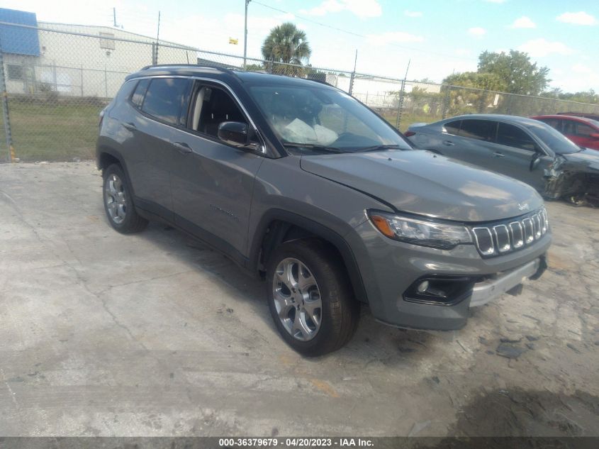 2022 JEEP COMPASS LIMITED - 3C4NJDCB9NT133132