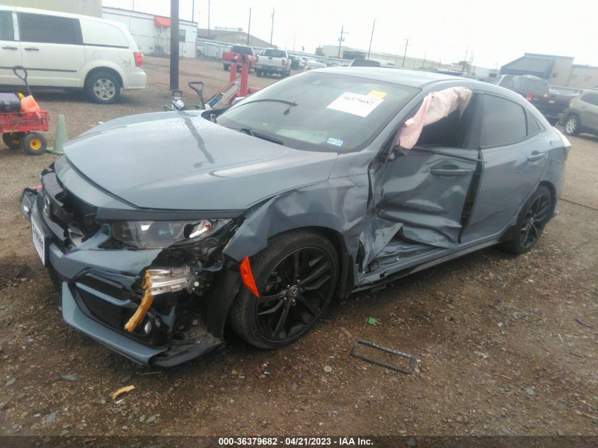 2021 HONDA CIVIC HATCHBACK SPORT - SHHFK7H46MU207485