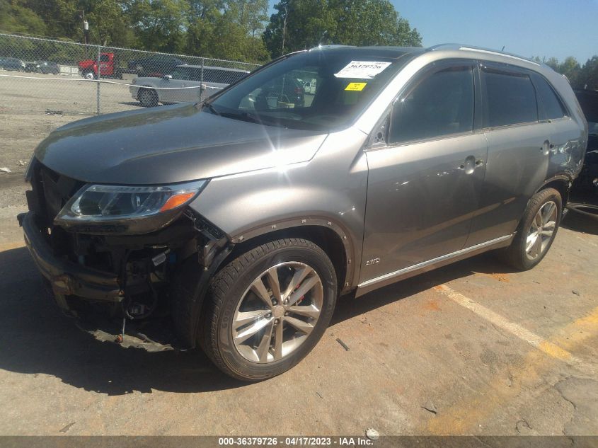 2014 KIA SORENTO SX LIMITED - 5XYKWDA79EG525280