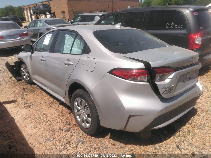 VIN 5YFEPMAE9MP191058 2021 TOYOTA COROLLA LE