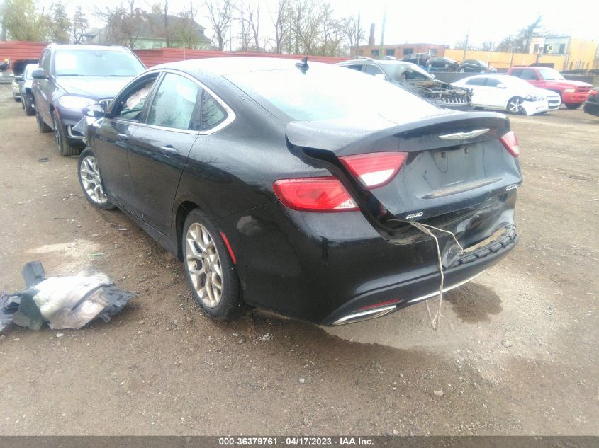 2015 CHRYSLER 200 C - 1C3CCCEG2FN541045