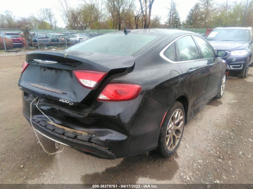 2015 CHRYSLER 200 C - 1C3CCCEG2FN541045