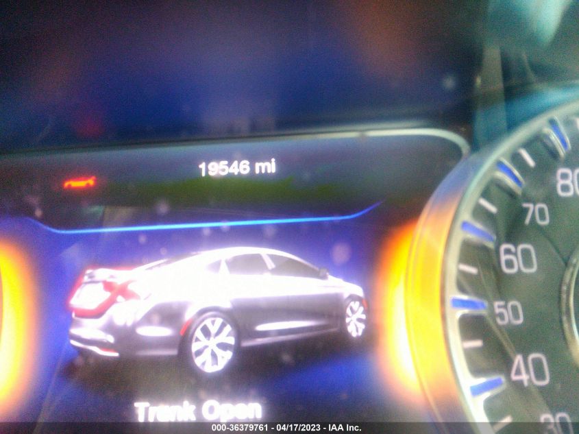 2015 CHRYSLER 200 C - 1C3CCCEG2FN541045