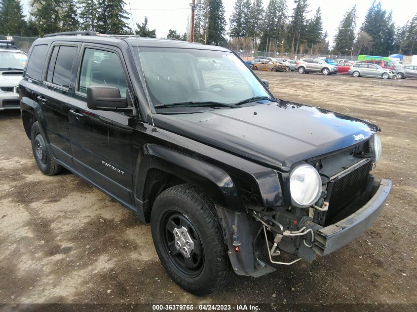 2014 JEEP PATRIOT SPORT - 1C4NJPBA4ED510109