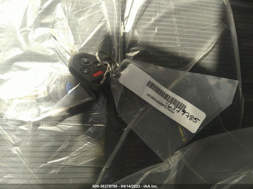 2023 SUBARU LEGACY - 4S3BWAB60P3016044