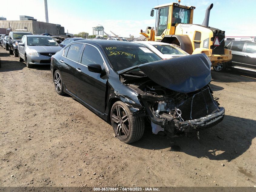 2017 HONDA ACCORD SEDAN SPORT SE - 1HGCR2F1XHA204780