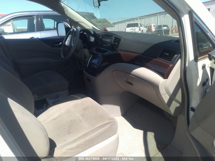 2013 NISSAN QUEST S - JN8AE2KP3D9071002