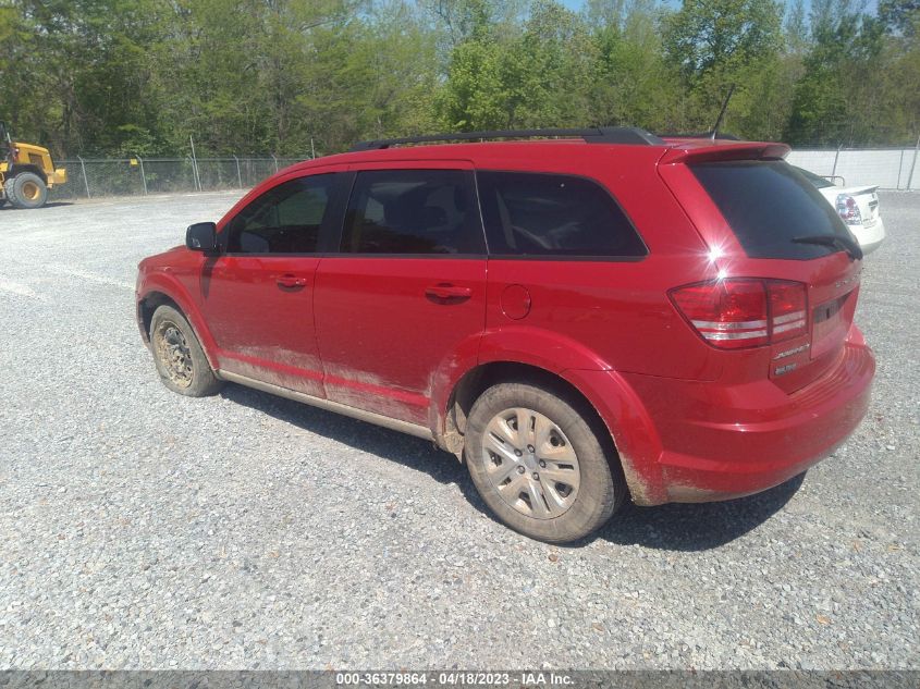 2020 DODGE JOURNEY SE VALUE - 3C4PDCAB1LT276232