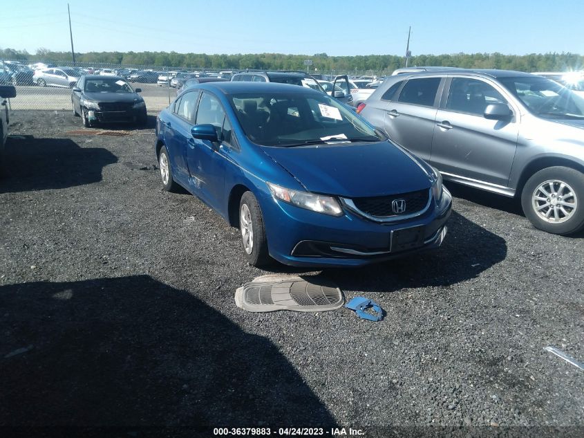 2014 HONDA CIVIC SEDAN LX - 19XFB2F50EE269827