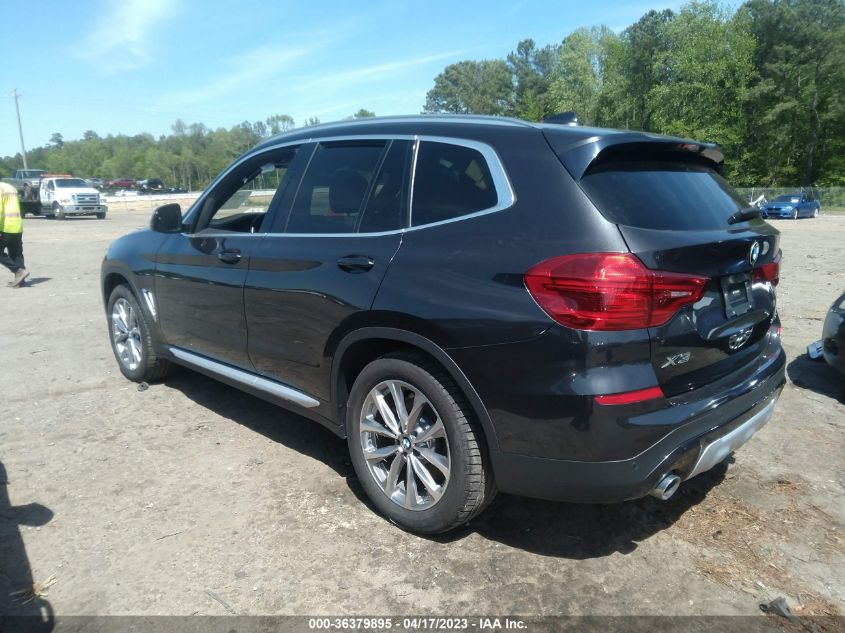 2019 BMW X3 XDRIVE30I - 5UXTR9C56KLE11713