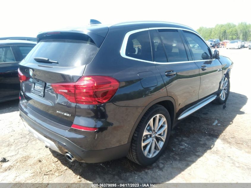 2019 BMW X3 XDRIVE30I - 5UXTR9C56KLE11713